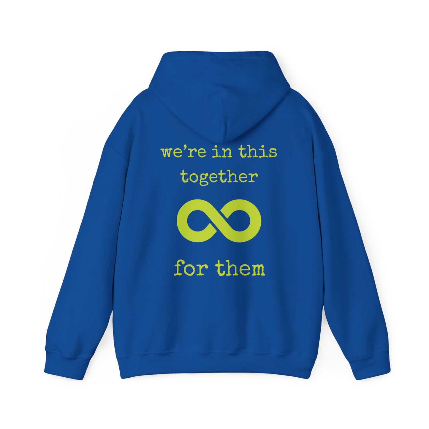 You are not alone - Augility Collective Hoodie - Special Edition Yellow