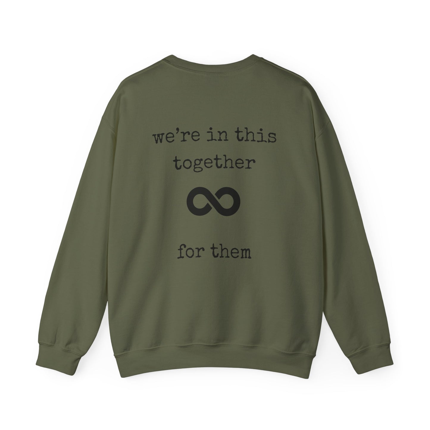 You are not alone - Augility Collective Sweatshirt - Various Colours