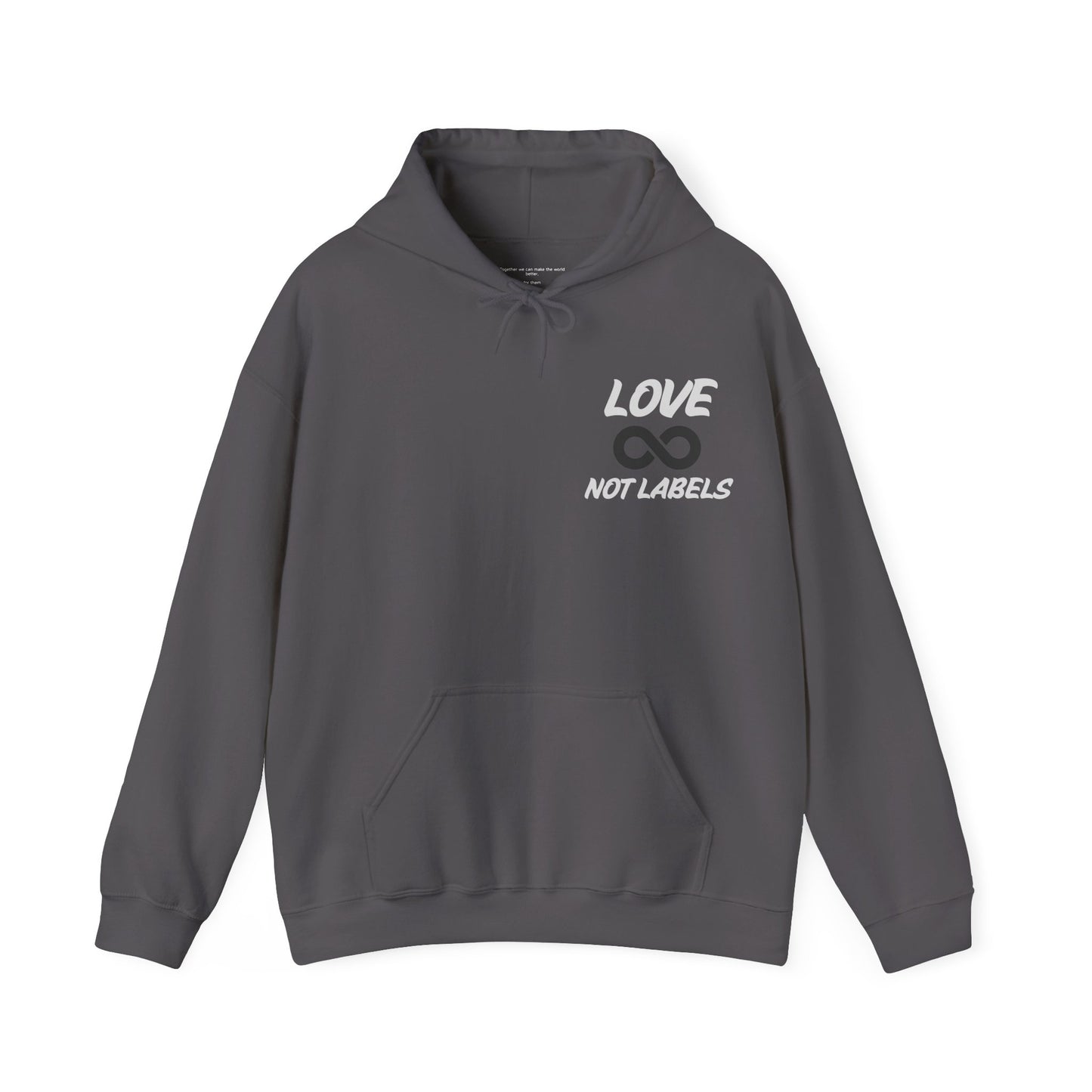 Love, Not Labels - Augility Collective Hoodie