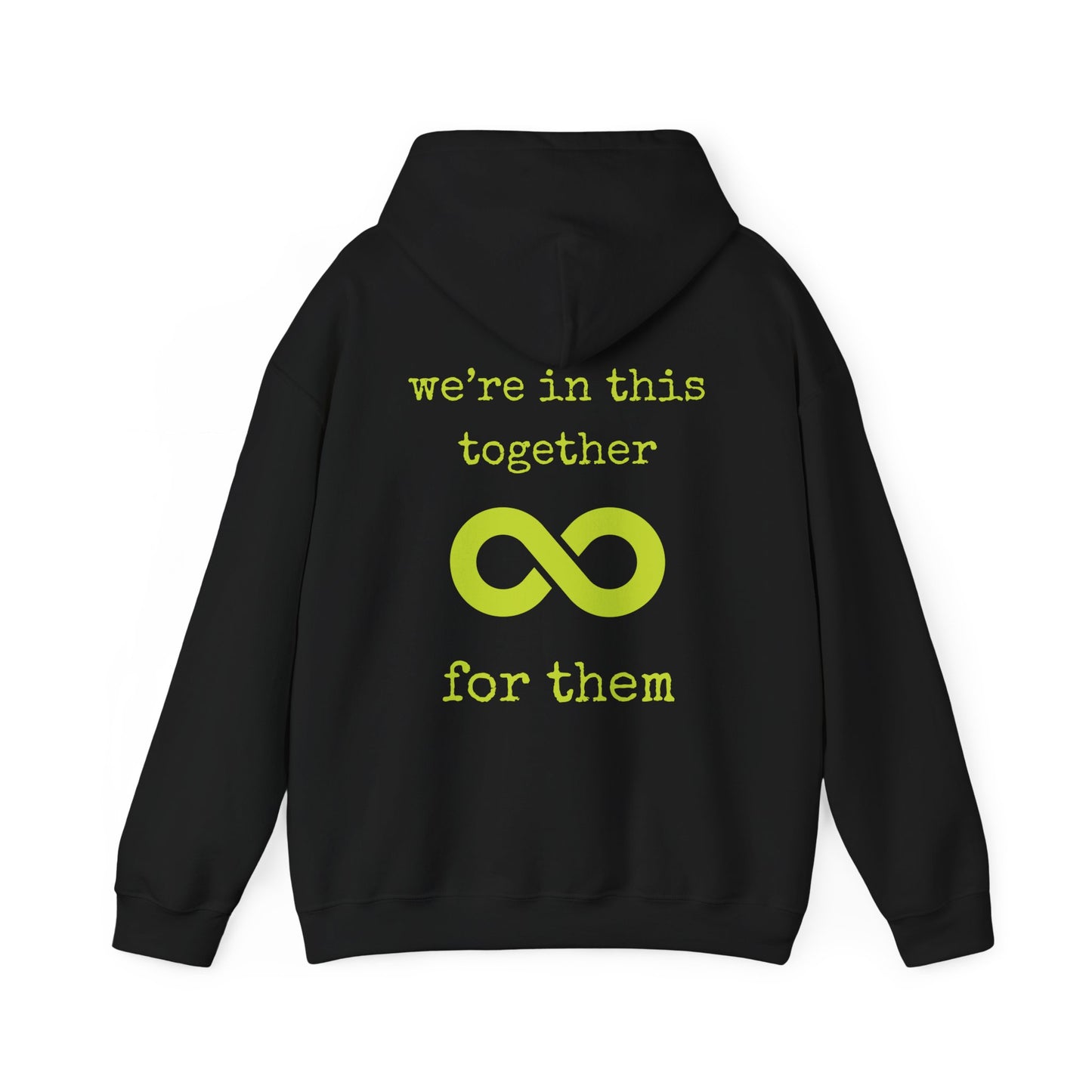 You are not alone - Augility Collective Hoodie - Special Edition Yellow