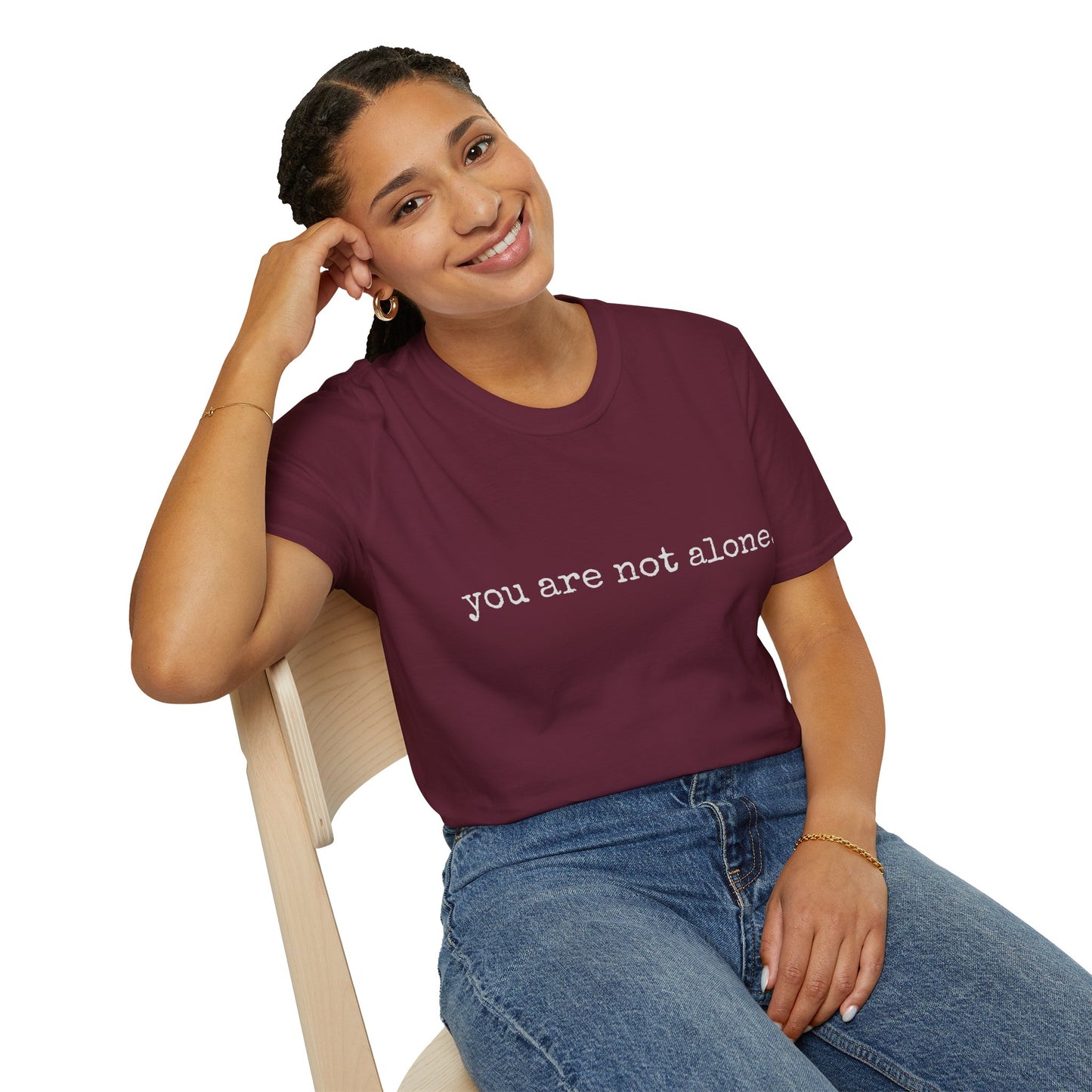 You are not alone - Augility Collective T-shirt - Various Colours