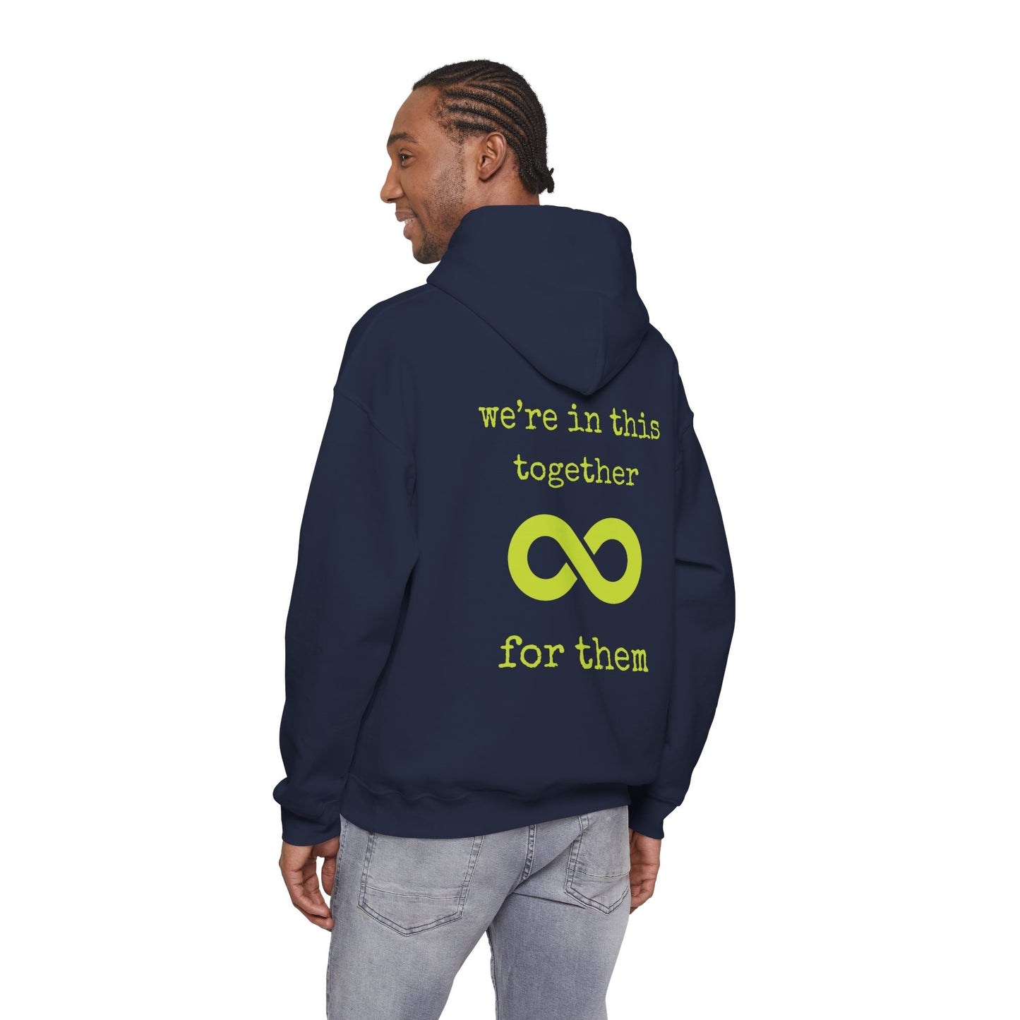 You are not alone - Augility Collective Hoodie - Special Edition Yellow