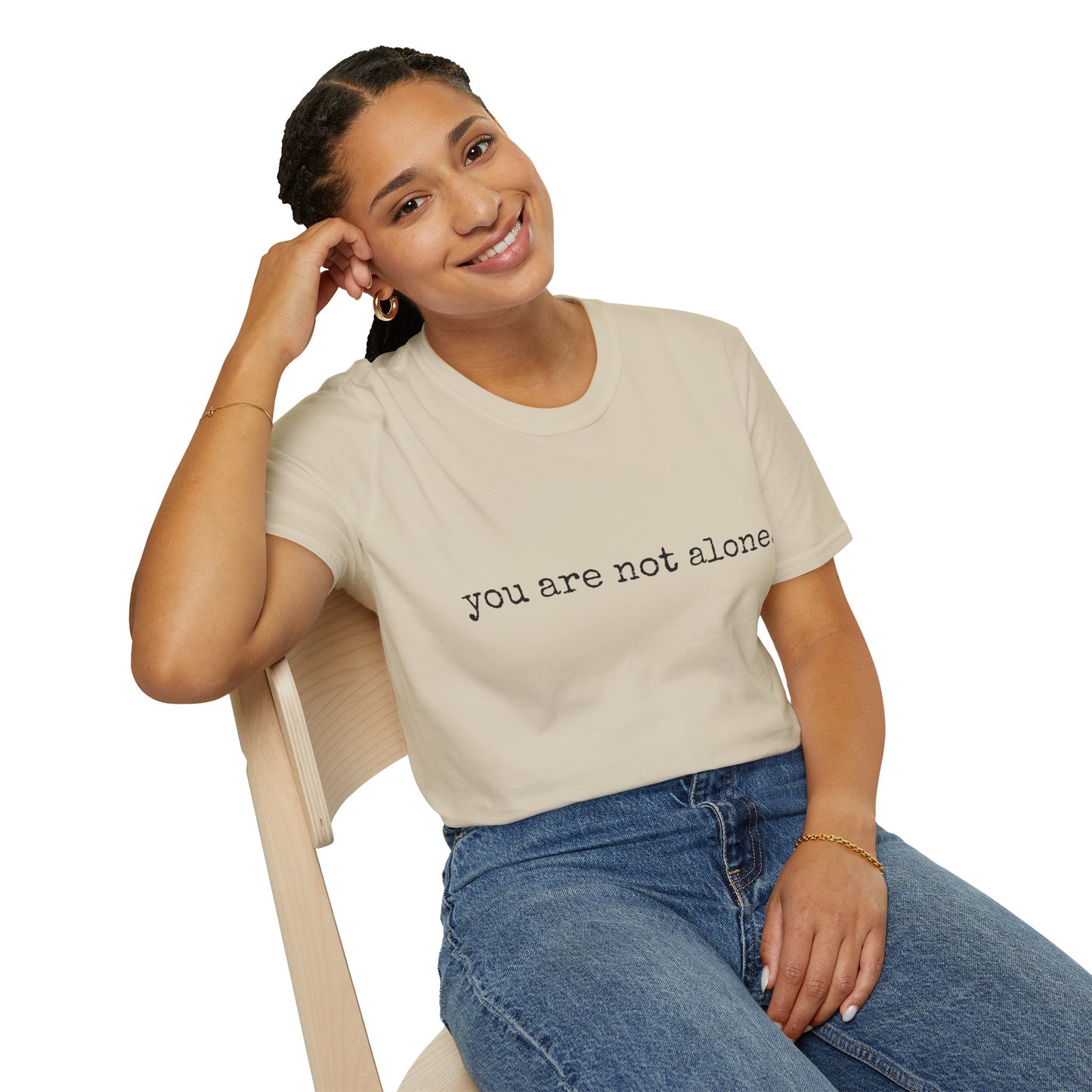 You are not alone - Augility Collective T-shirt - Various Colours