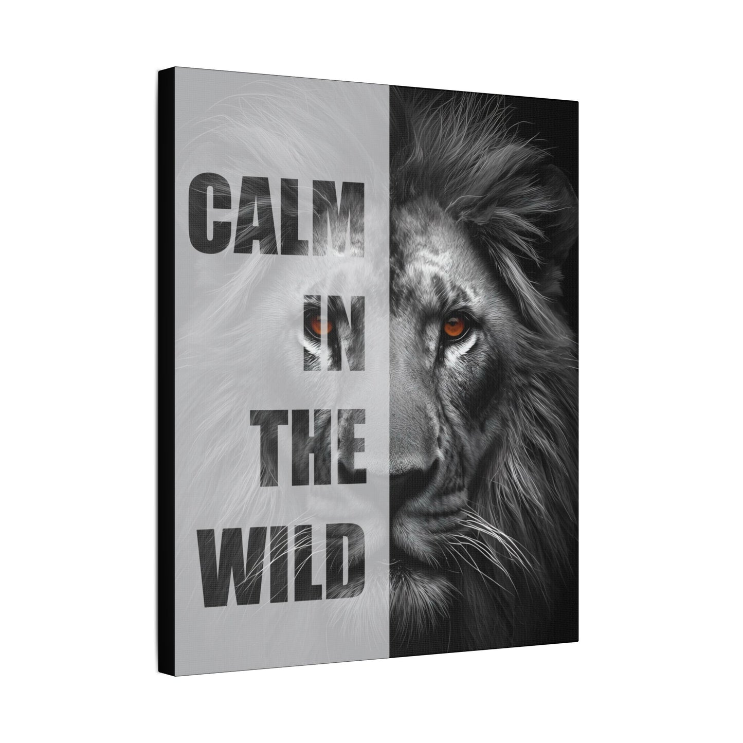 Calm in the Wild Canvas Wall Print - Perfect for your home, office, or sensory-friendly space.
