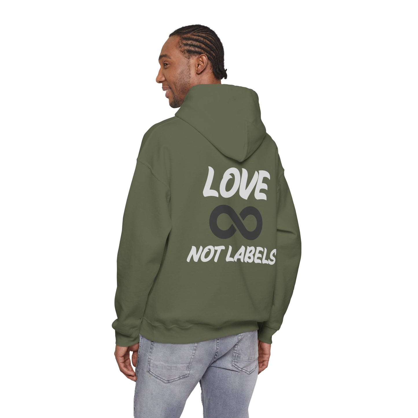 Love, Not Labels - Augility Collective Hoodie