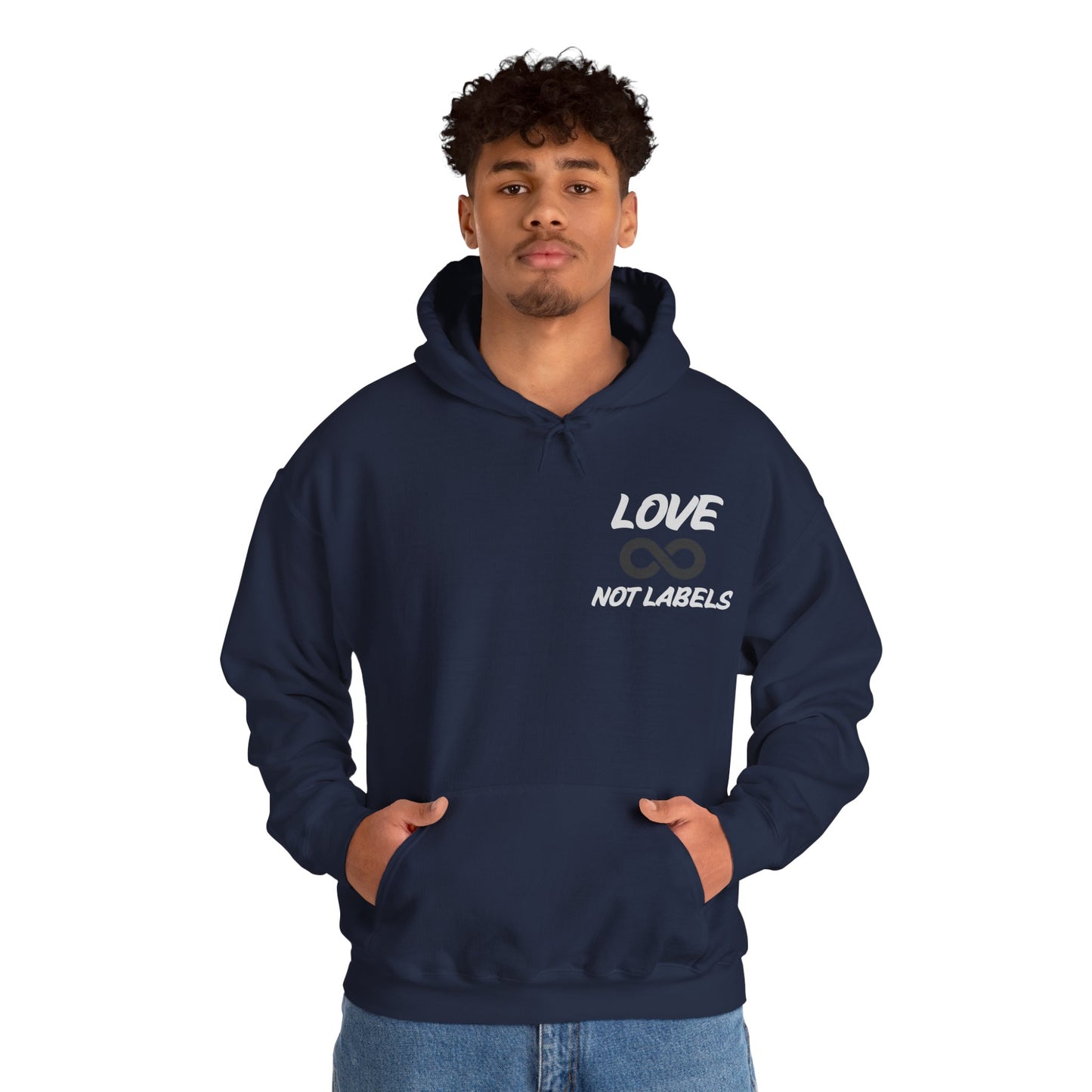Love, Not Labels - Augility Collective Hoodie