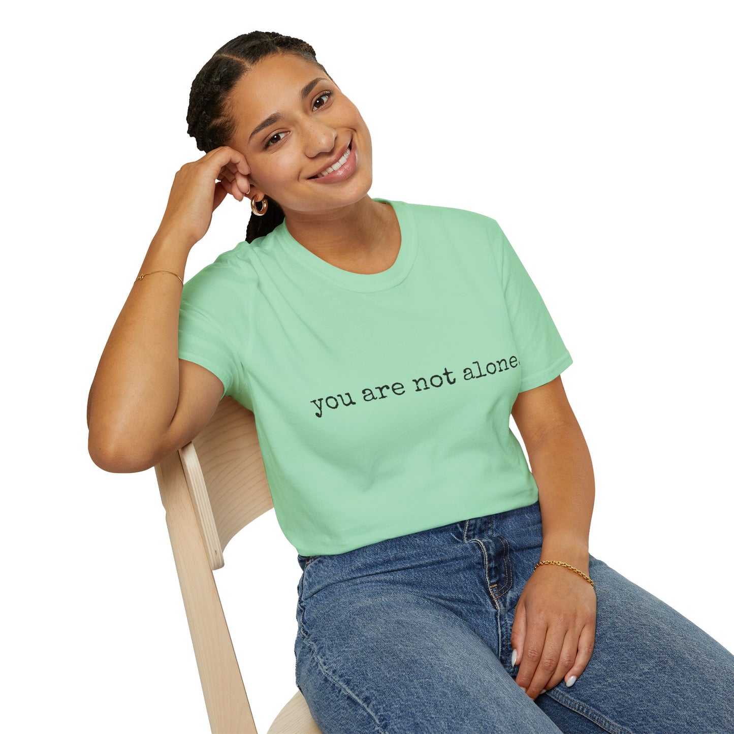 You are not alone - Augility Collective T-shirt - Various Colours