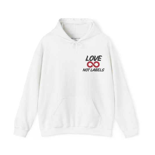 Love, Not Labels - Augility Collective Hoodie