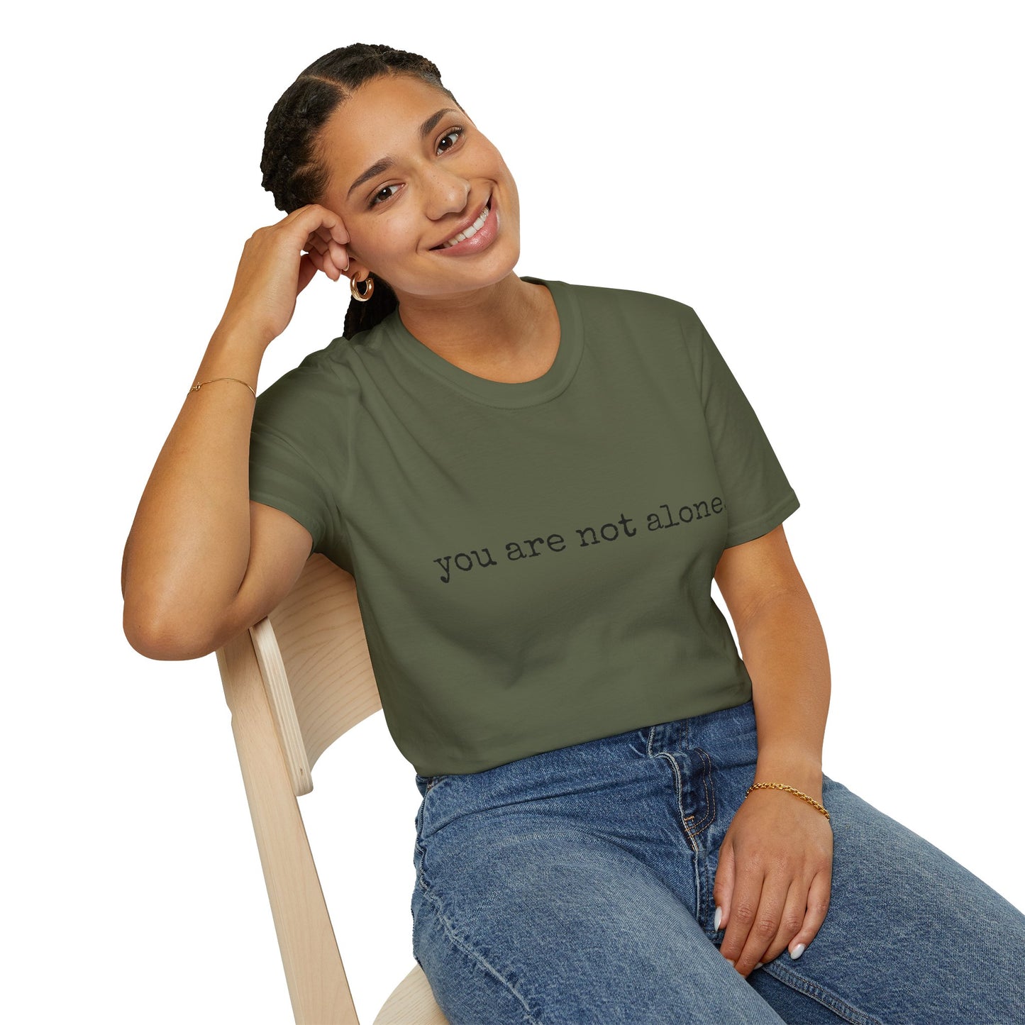 You are not alone - Augility Collective T-shirt - Various Colours