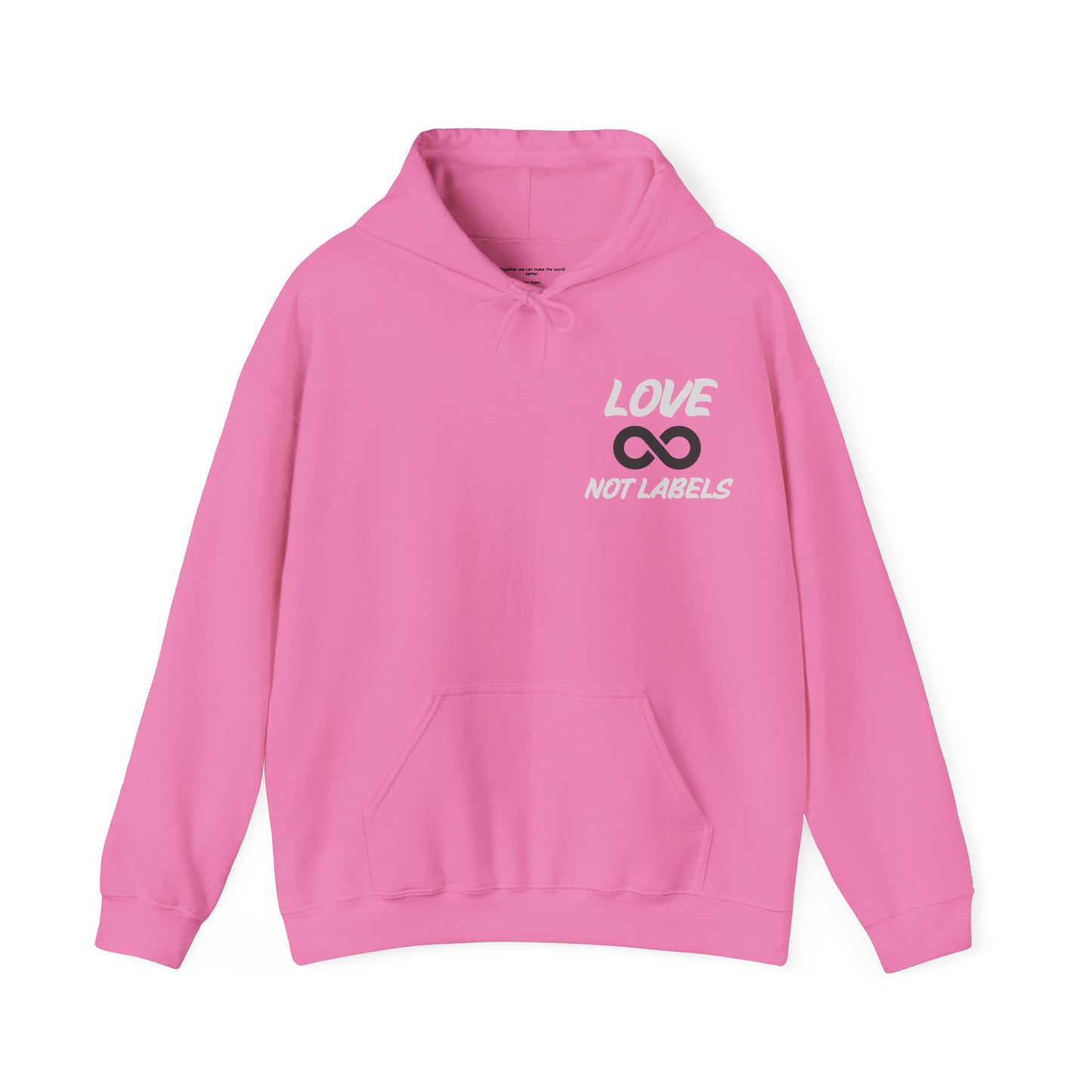 Love, Not Labels - Augility Collective Hoodie