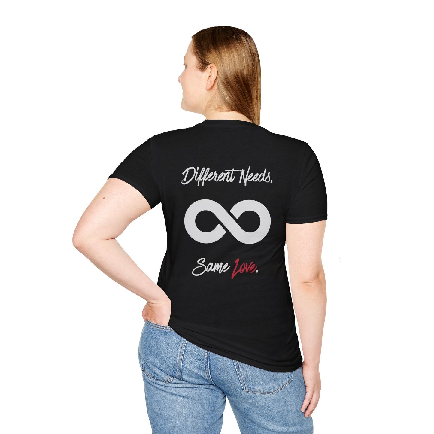 Different Needs, Same Love - Augility Collective T-shirt - Various Colours