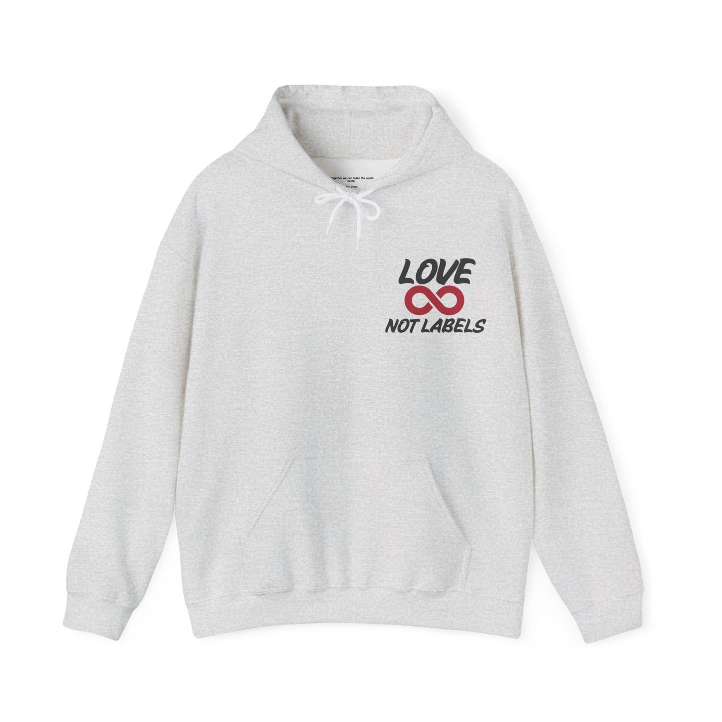 Love, Not Labels - Augility Collective Hoodie