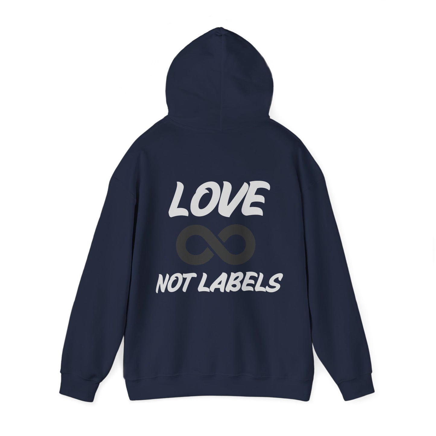 Love, Not Labels - Augility Collective Hoodie