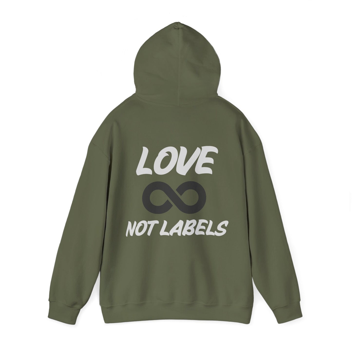 Love, Not Labels - Augility Collective Hoodie