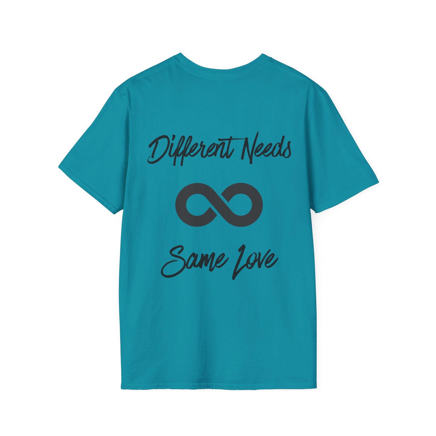 Different Needs, Same Love - Augility Collective T-shirt - Various Colours