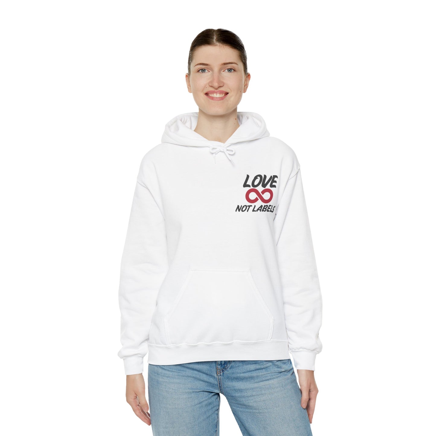 Love, Not Labels - Augility Collective Hoodie
