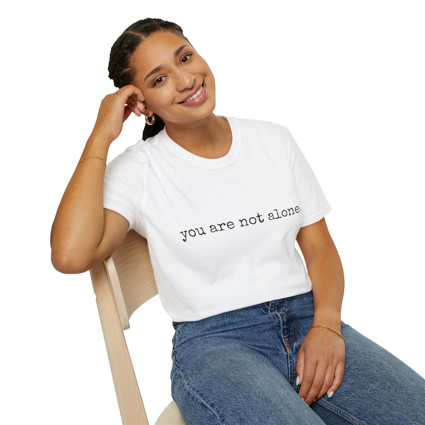 You are not alone - Augility Collective T-shirt - Various Colours