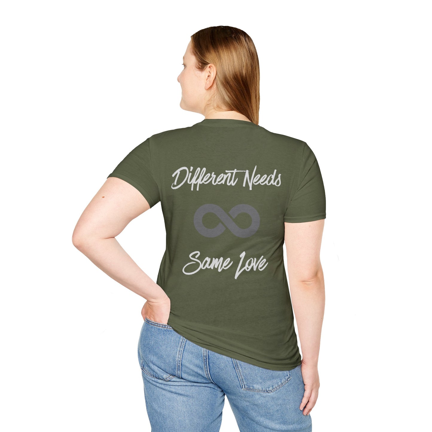 Different Needs, Same Love - Augility Collective T-shirt - Various Colours