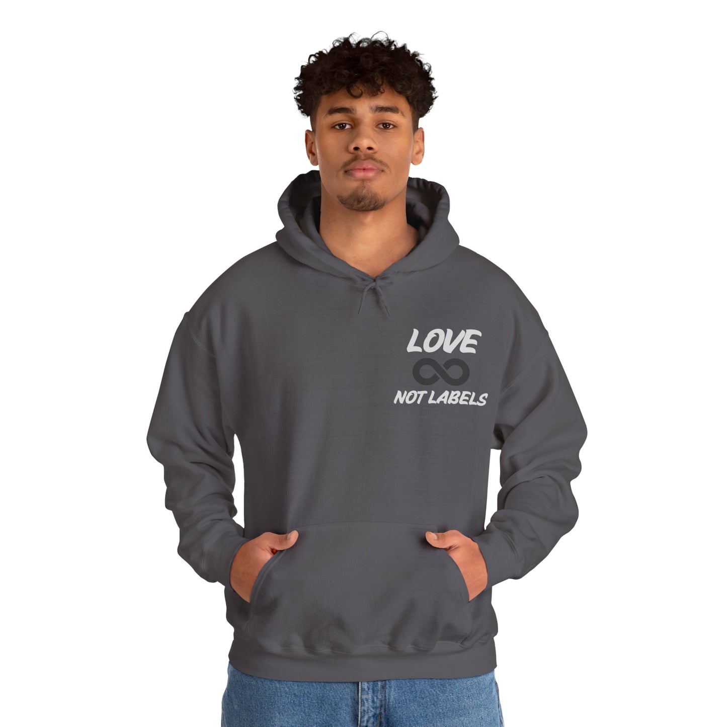 Love, Not Labels - Augility Collective Hoodie