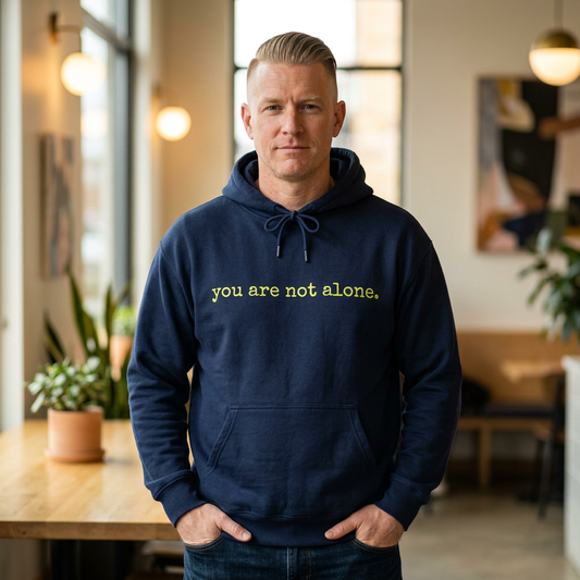 You are not alone - Augility Collective Hoodie - Special Edition Yellow