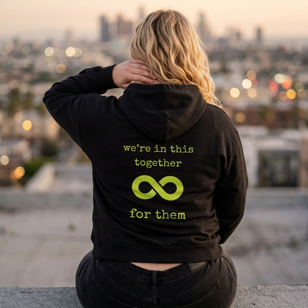 You are not alone - Augility Collective Hoodie - Special Edition Yellow