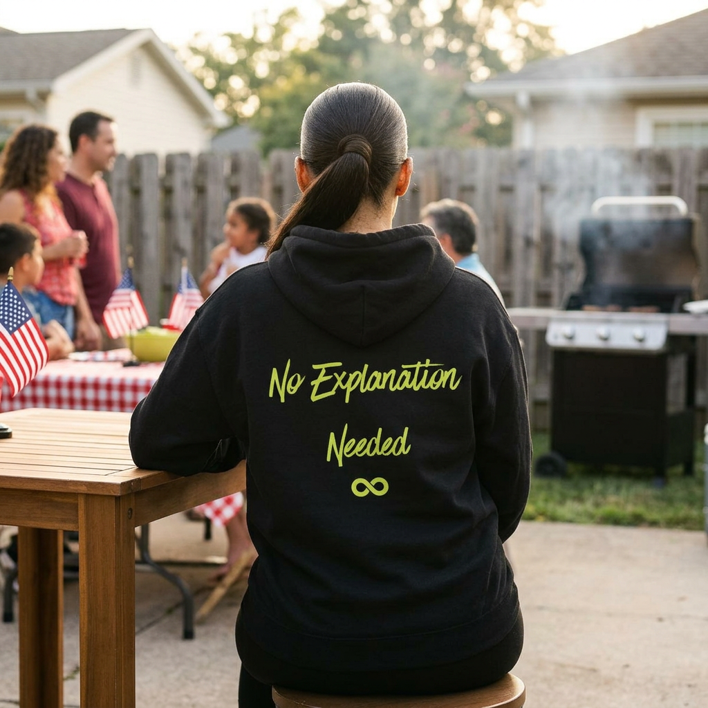 No Explanation Needed - Augility Collective Hoodie -  Special Edition Yellow