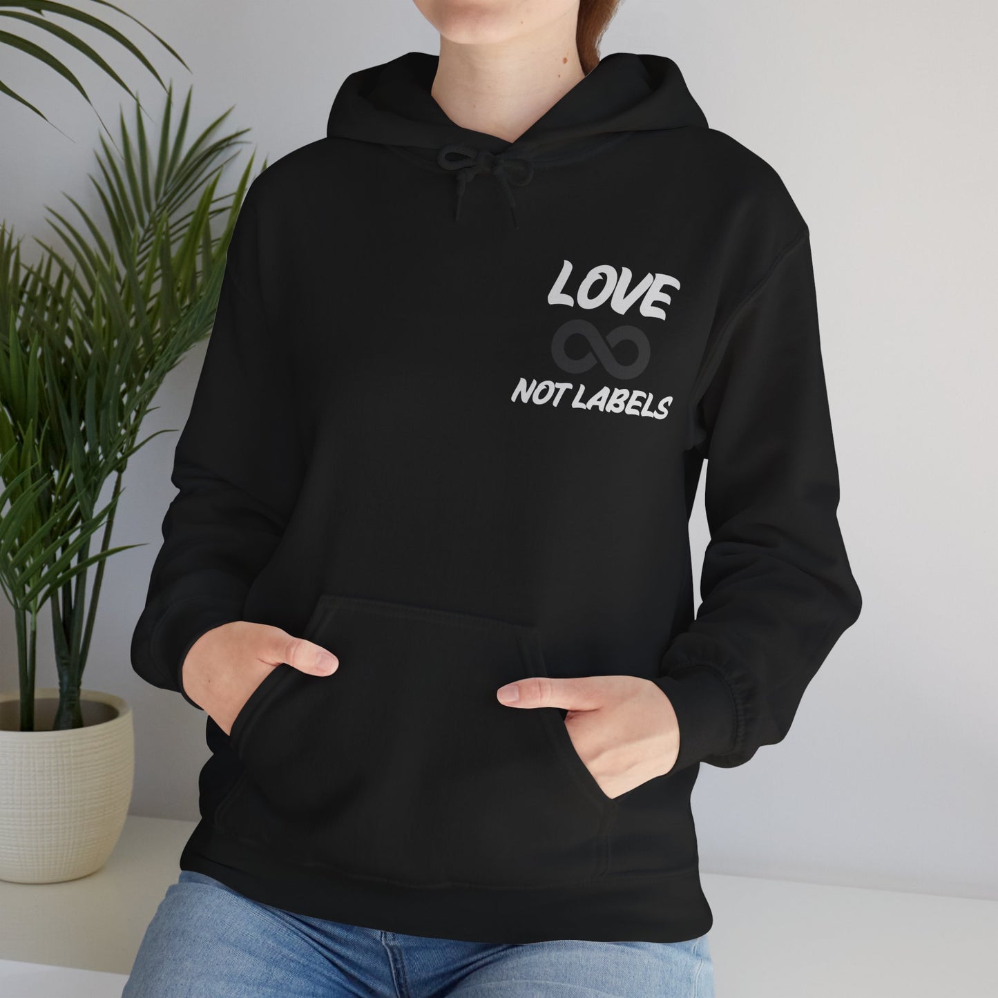 Love, Not Labels - Augility Collective Hoodie