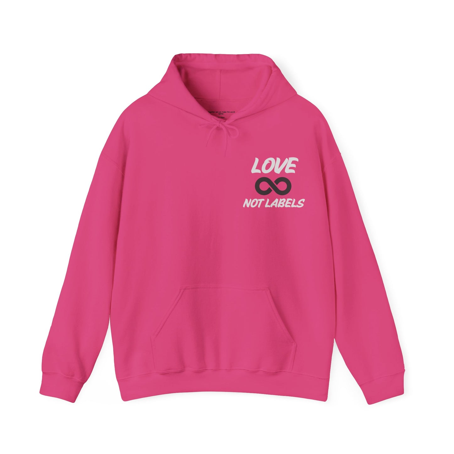Love, Not Labels - Augility Collective Hoodie
