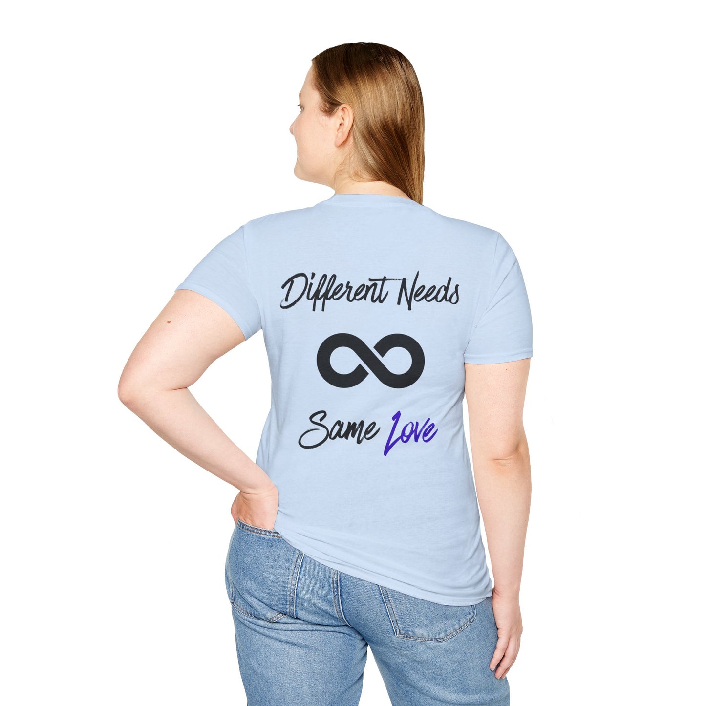 Different Needs, Same Love - Augility Collective T-shirt - Various Colours