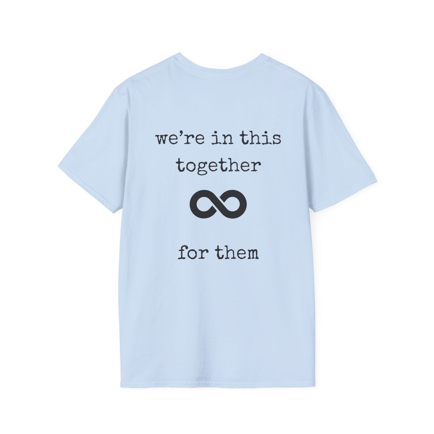 You are not alone - Augility Collective T-shirt - Various Colours