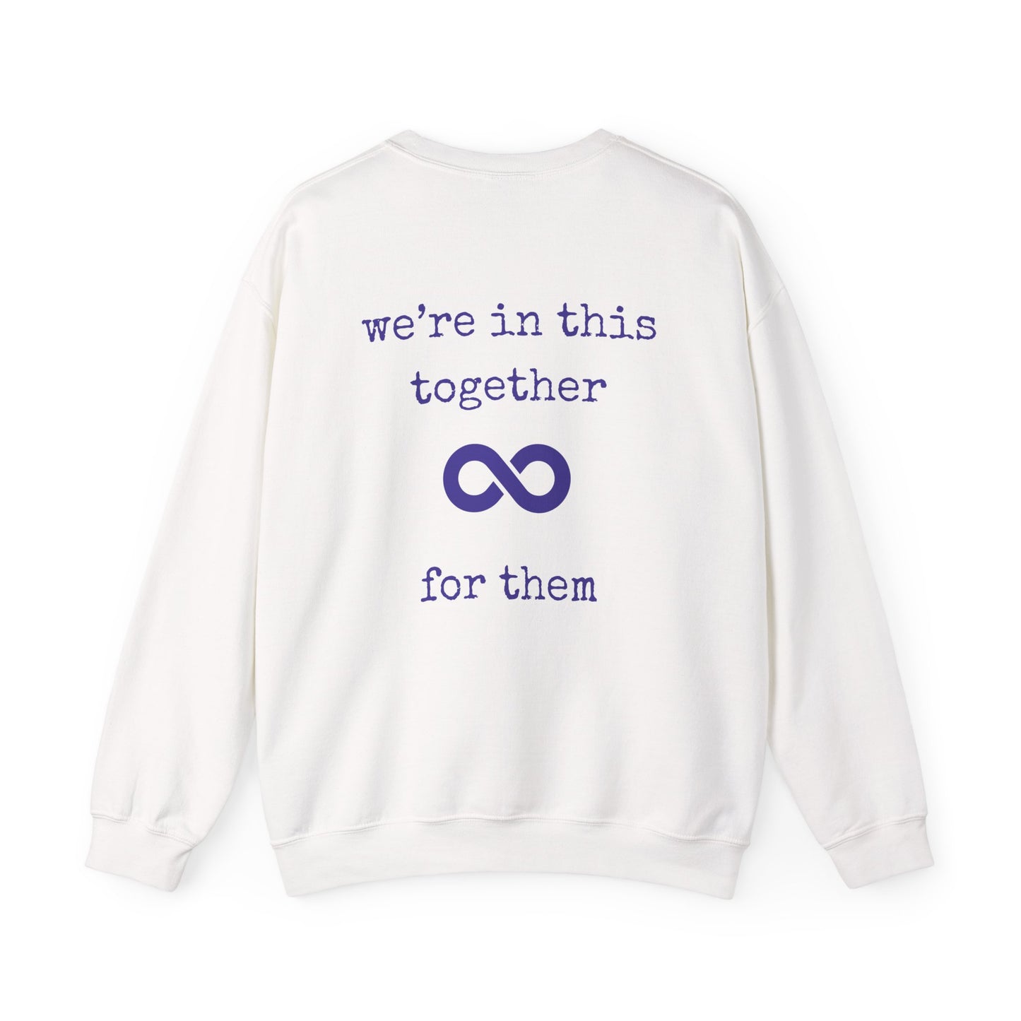 Augility Collective Sweatshirt - Special Edition - ND Purple & White