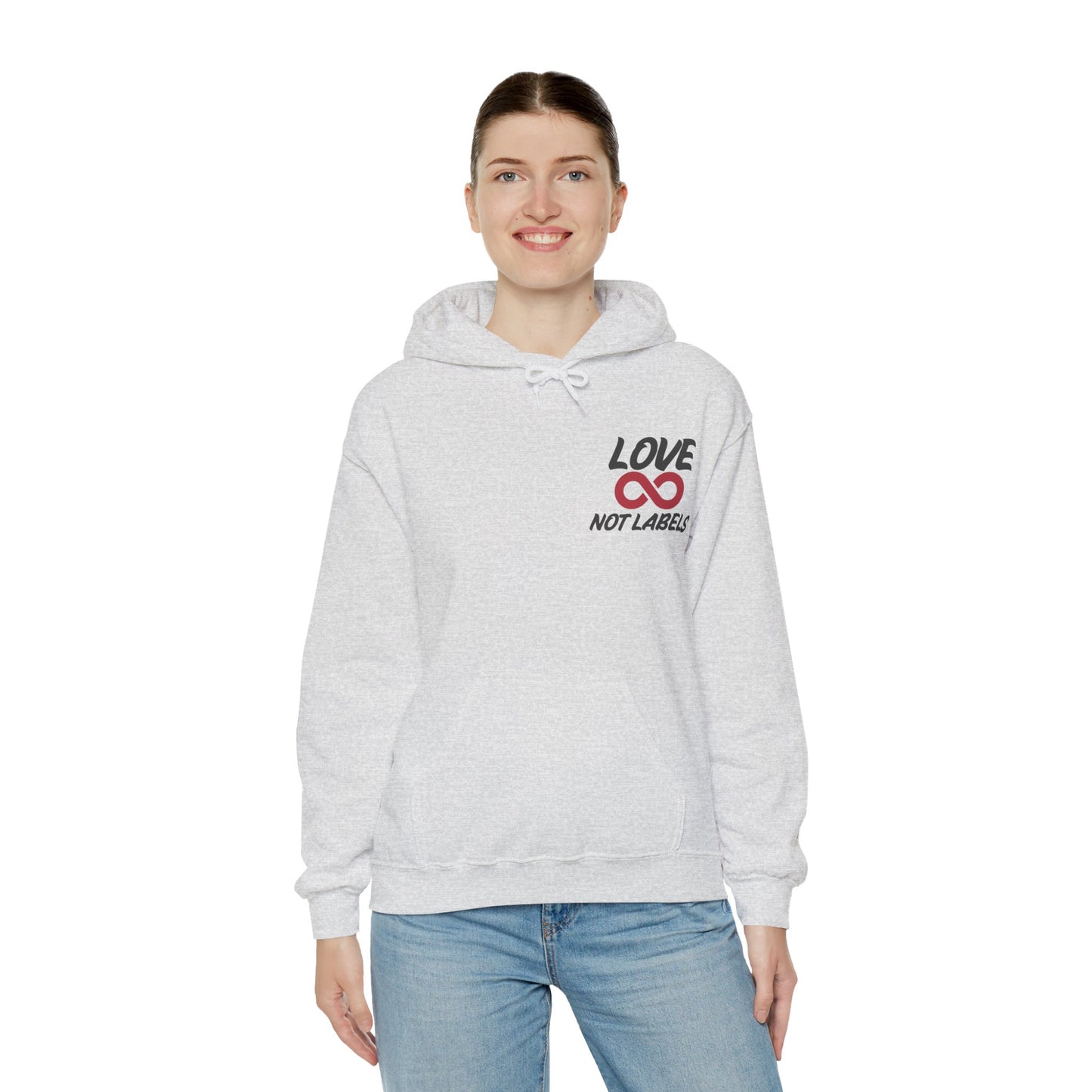 Love, Not Labels - Augility Collective Hoodie