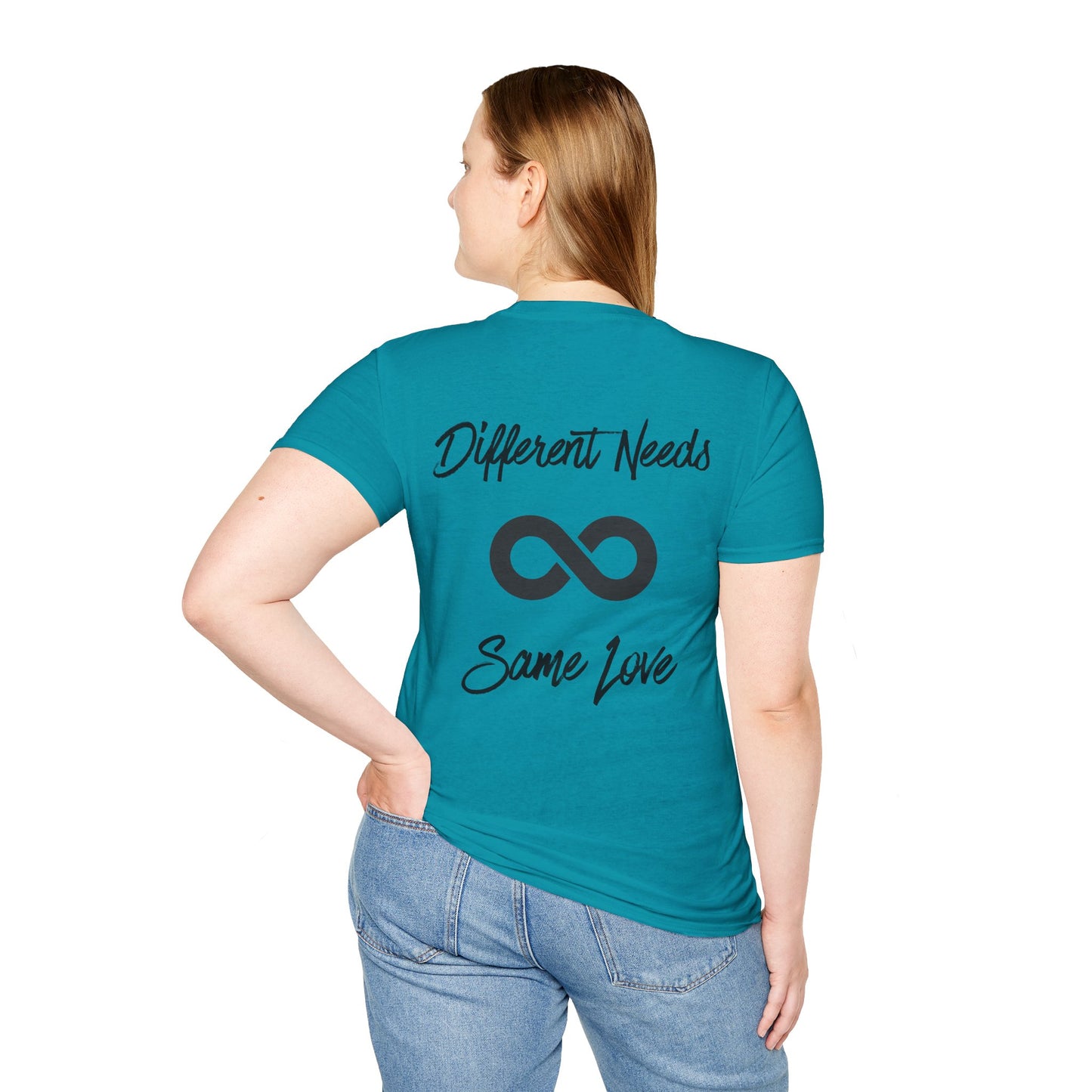 Different Needs, Same Love - Augility Collective T-shirt - Various Colours