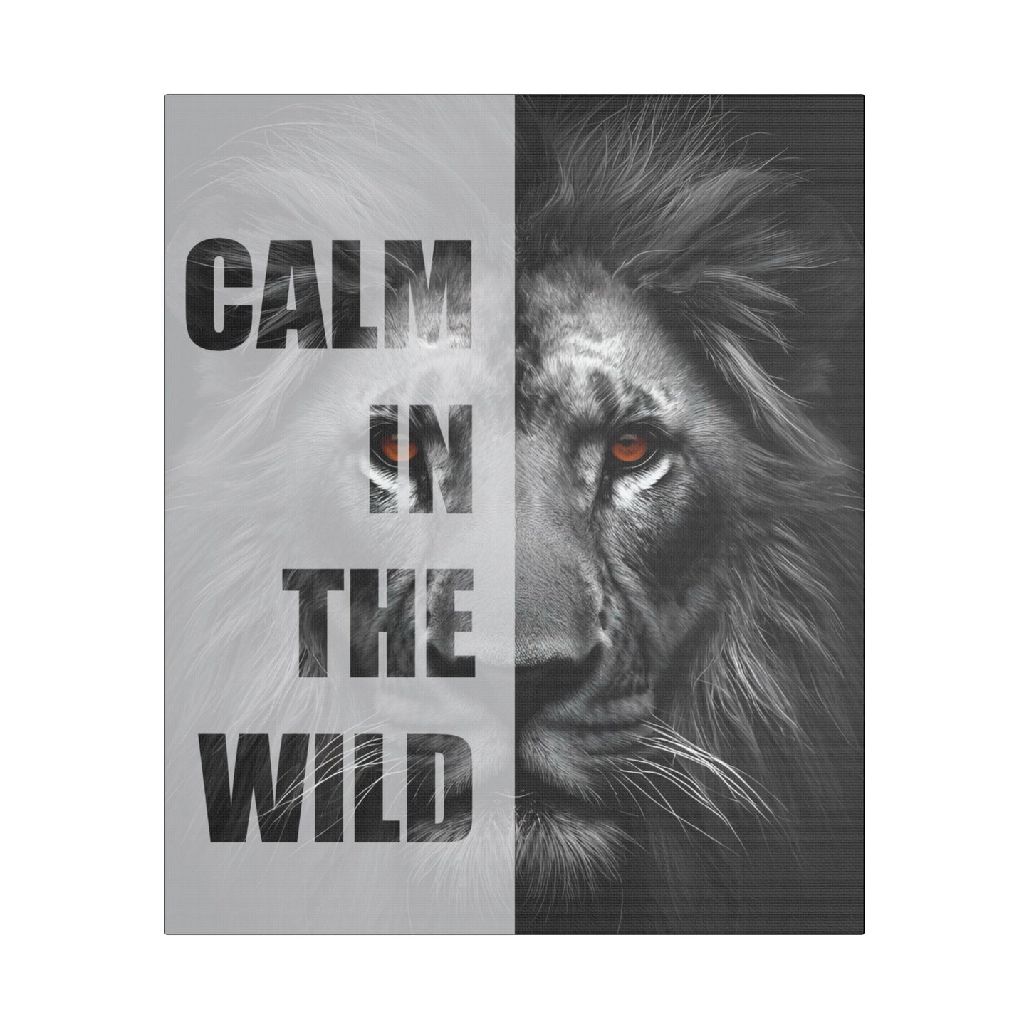 Calm in the Wild Canvas Wall Print - Perfect for your home, office, or sensory-friendly space.