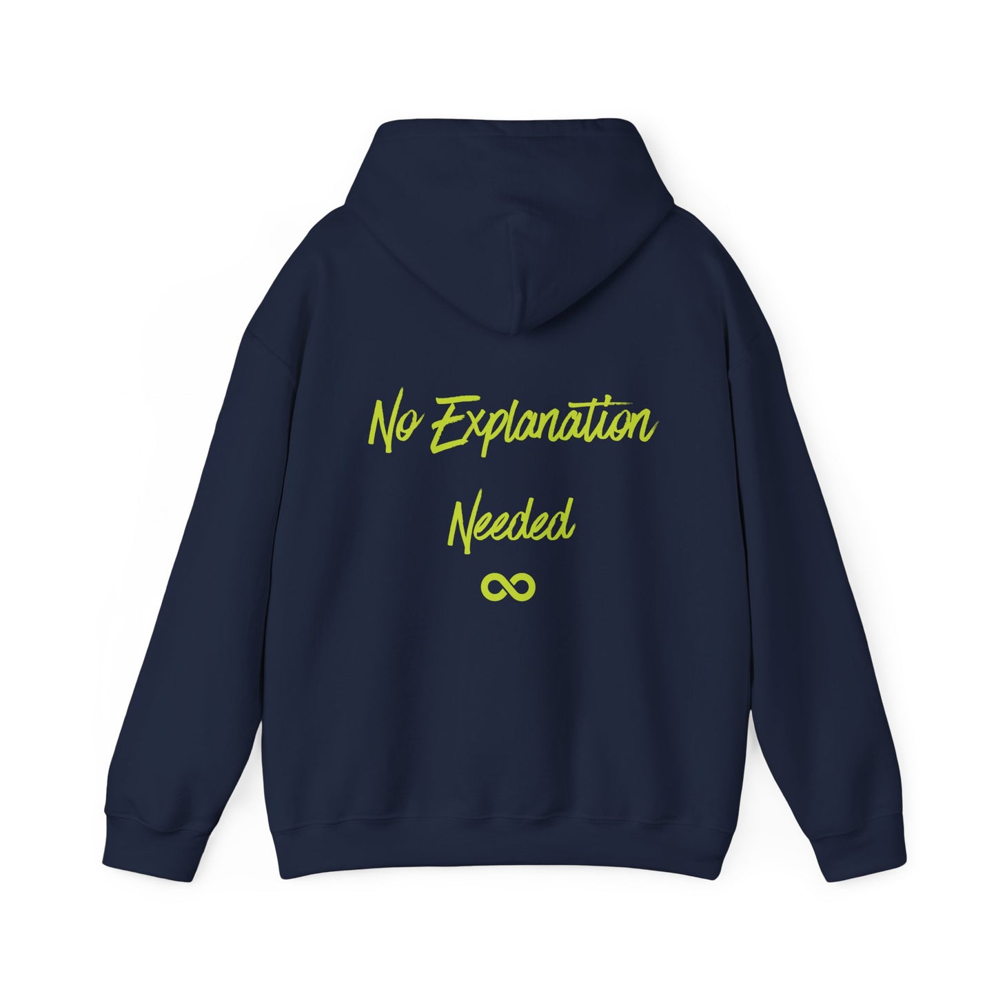 No Explanation Needed - Augility Collective Hoodie -  Special Edition Yellow