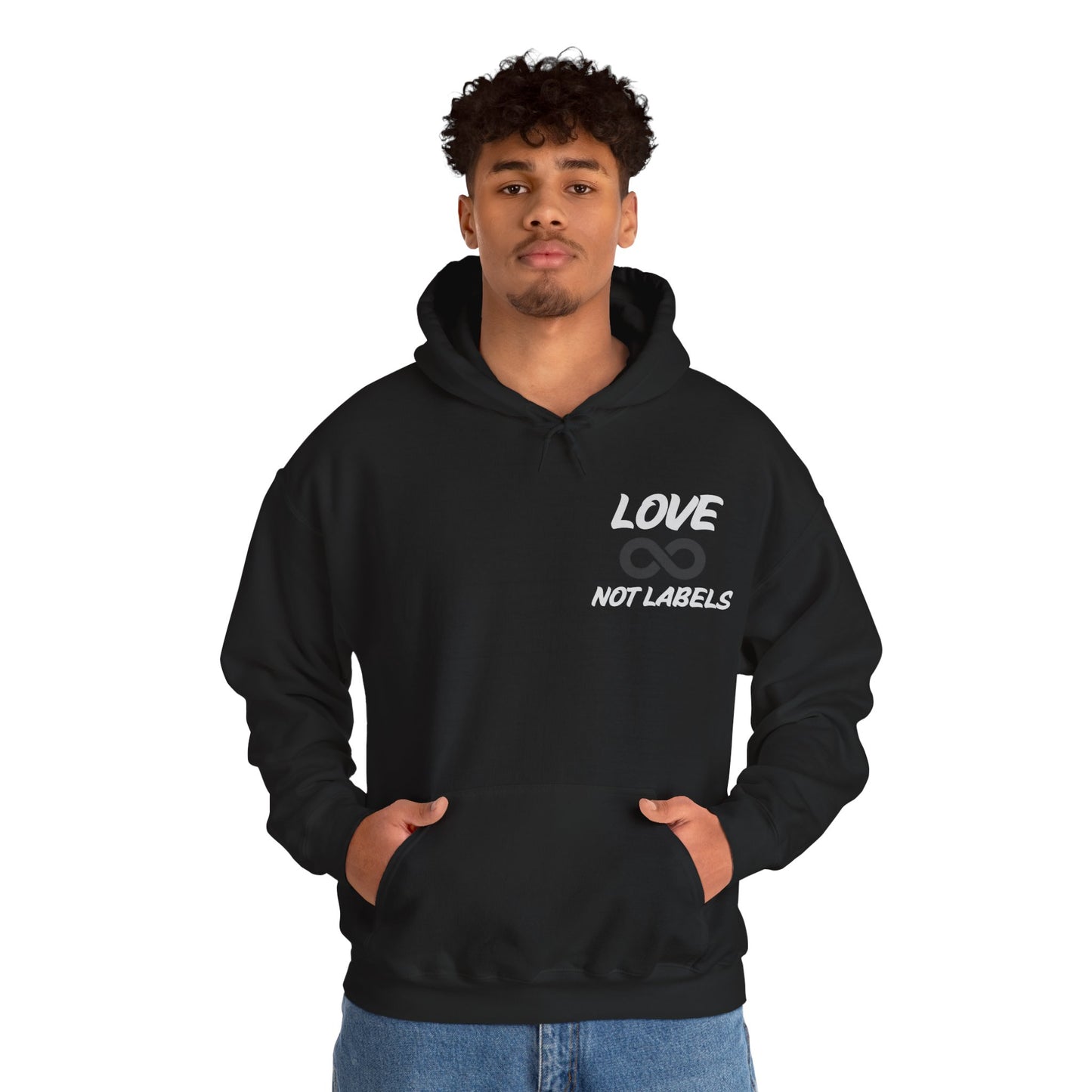 Love, Not Labels - Augility Collective Hoodie