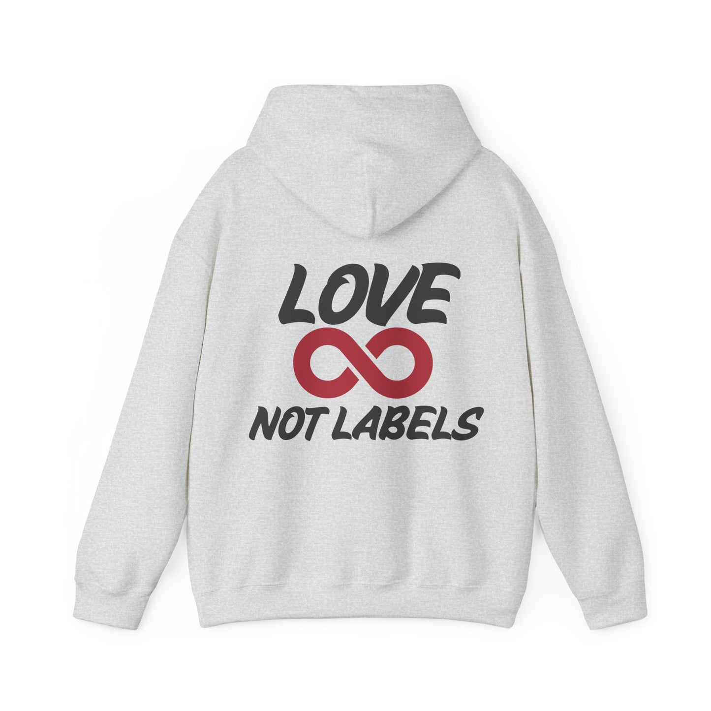 Love, Not Labels - Augility Collective Hoodie