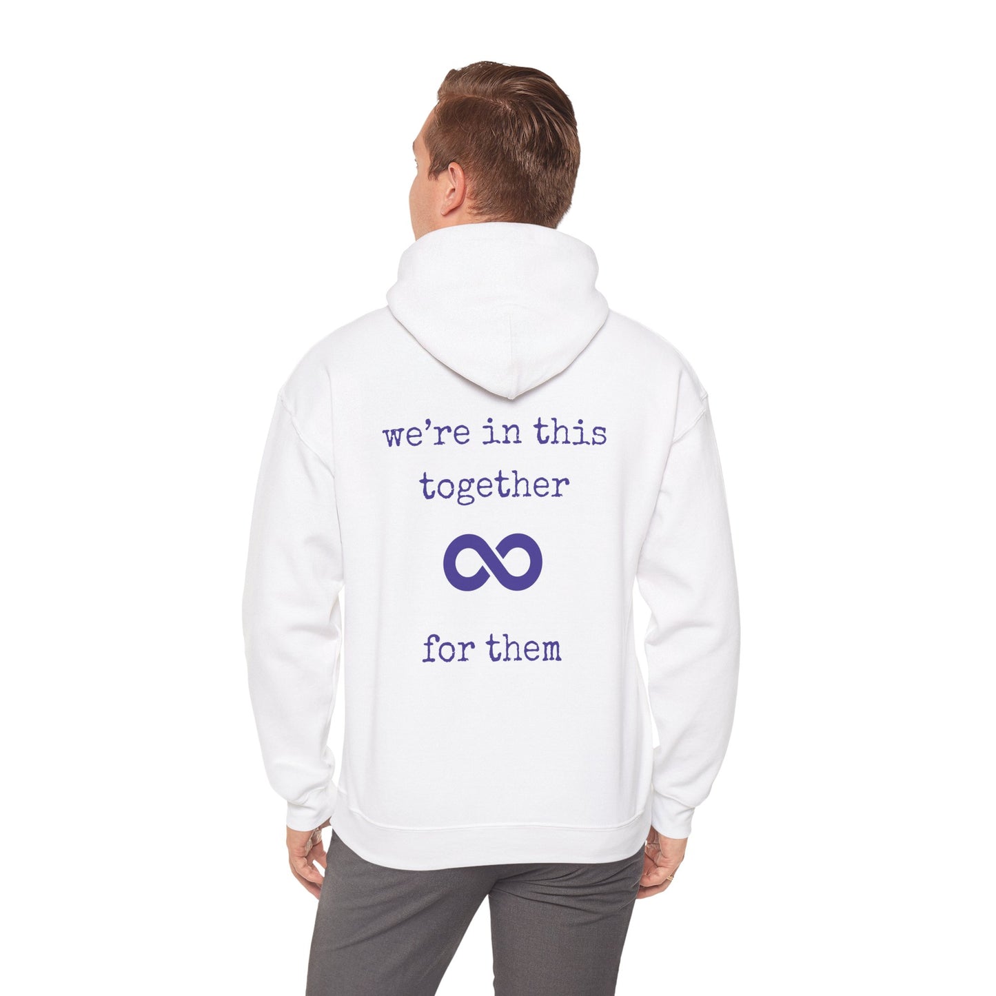 Augility Collective Hoodie - Special Edition ND Purple & White