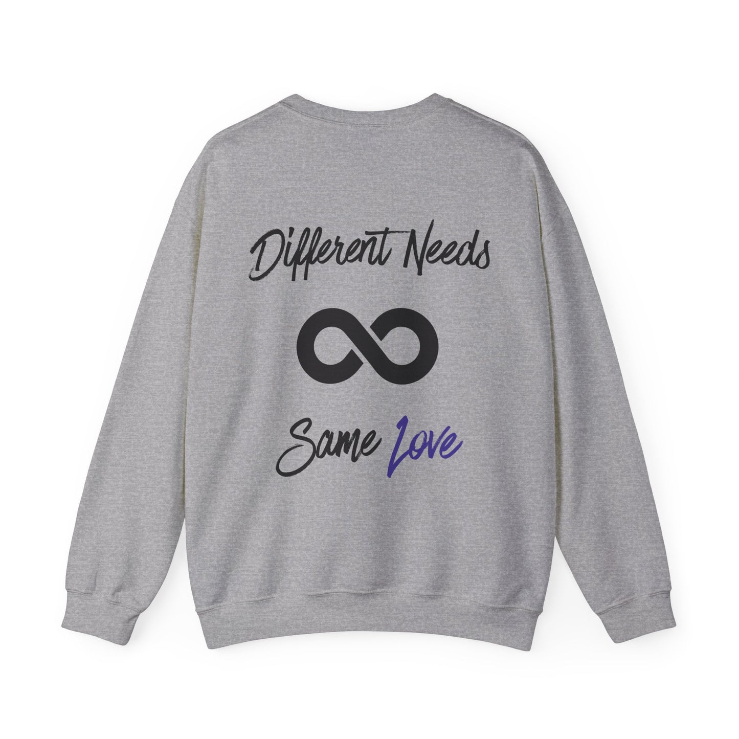 Different Needs, Same Love - Augility Collective Sweatshirt