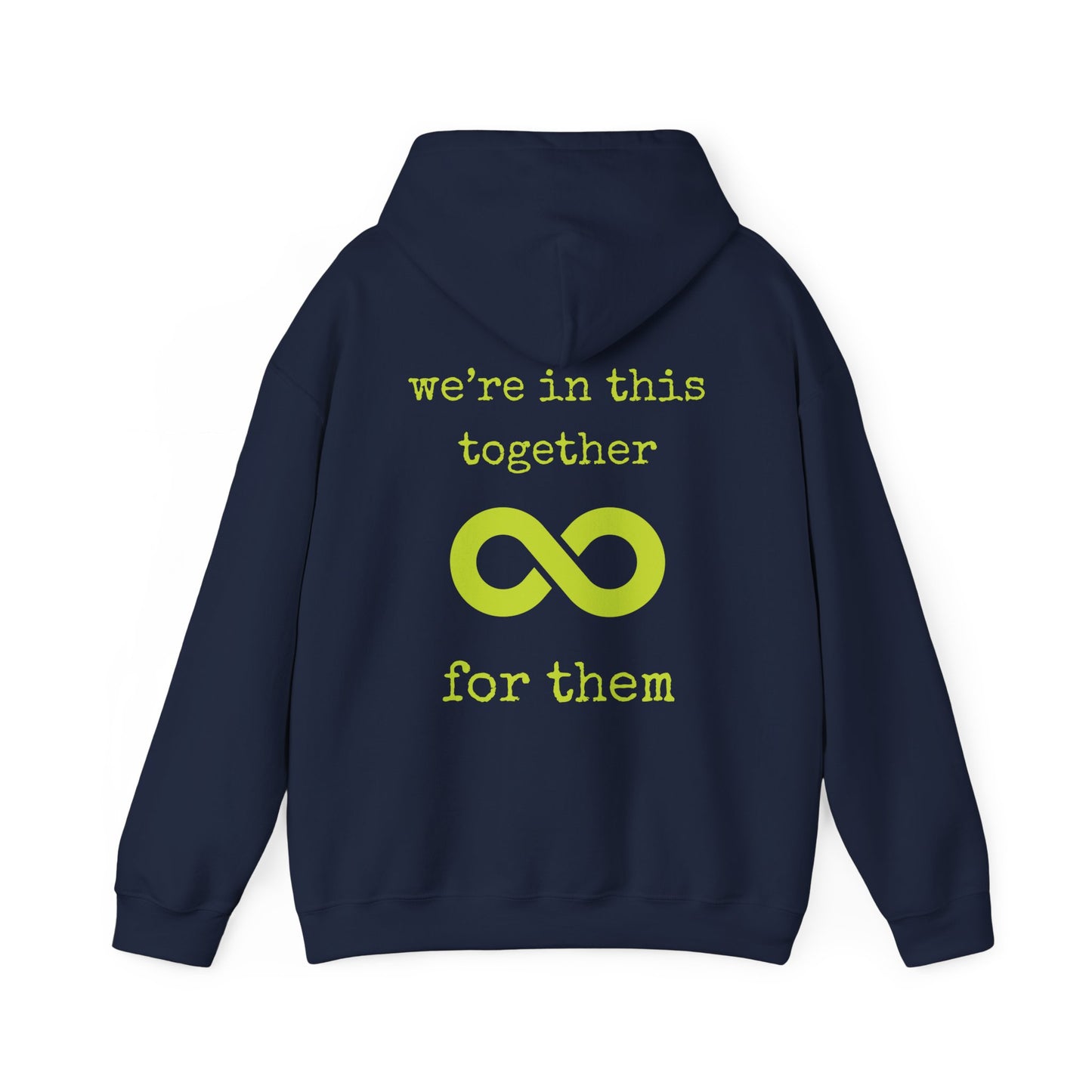 You are not alone - Augility Collective Hoodie - Special Edition Yellow