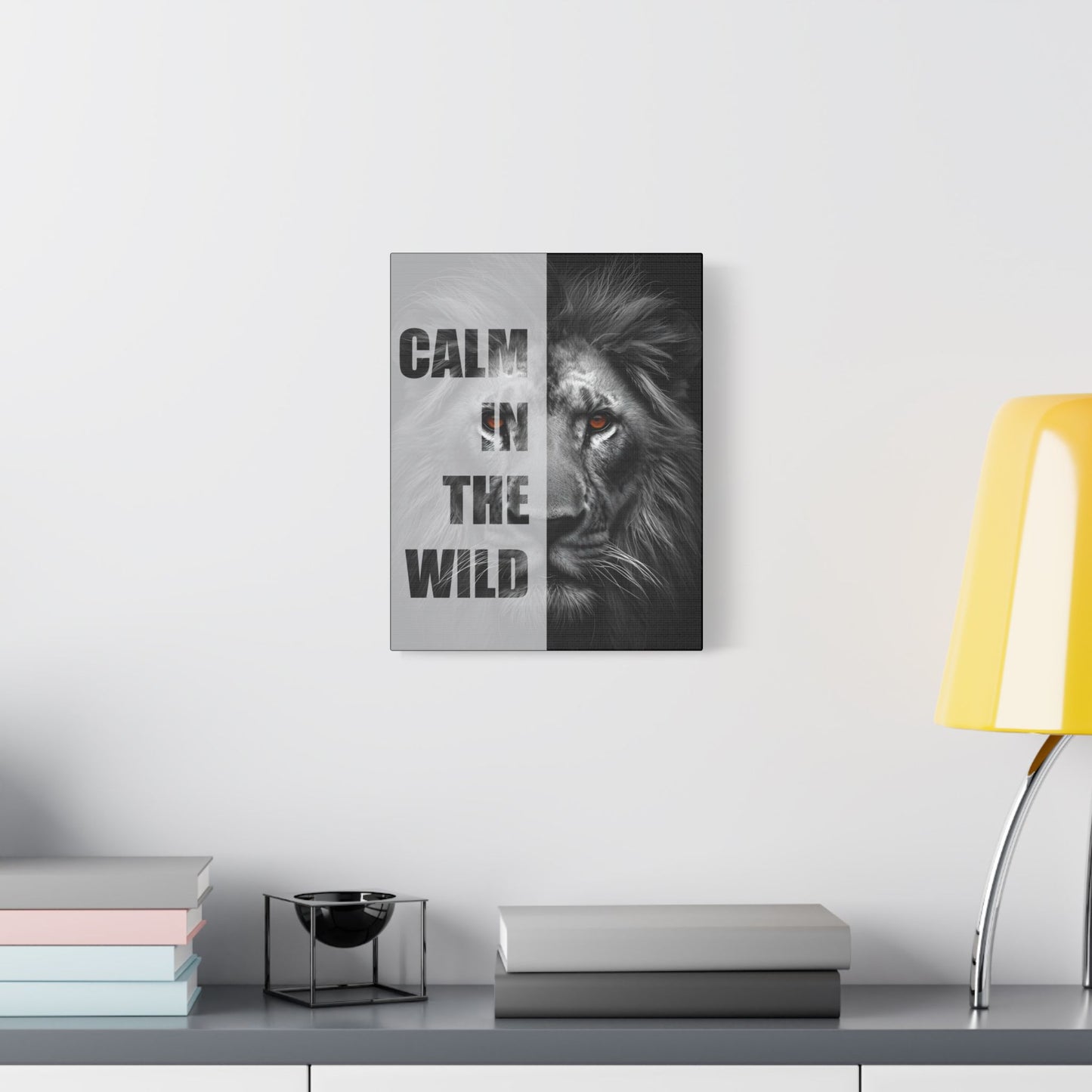 Calm in the Wild Canvas Wall Print - Perfect for your home, office, or sensory-friendly space.