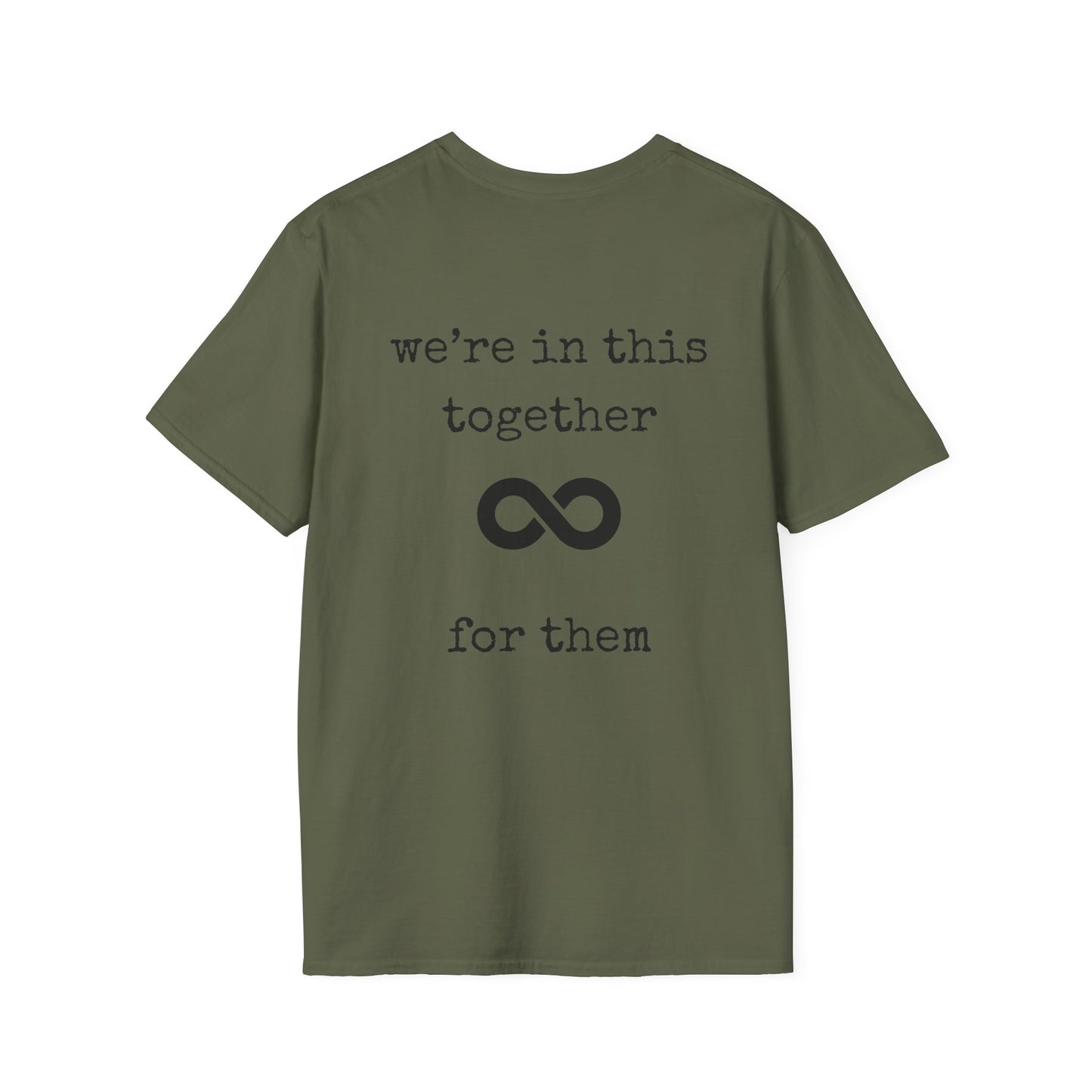 You are not alone - Augility Collective T-shirt - Various Colours
