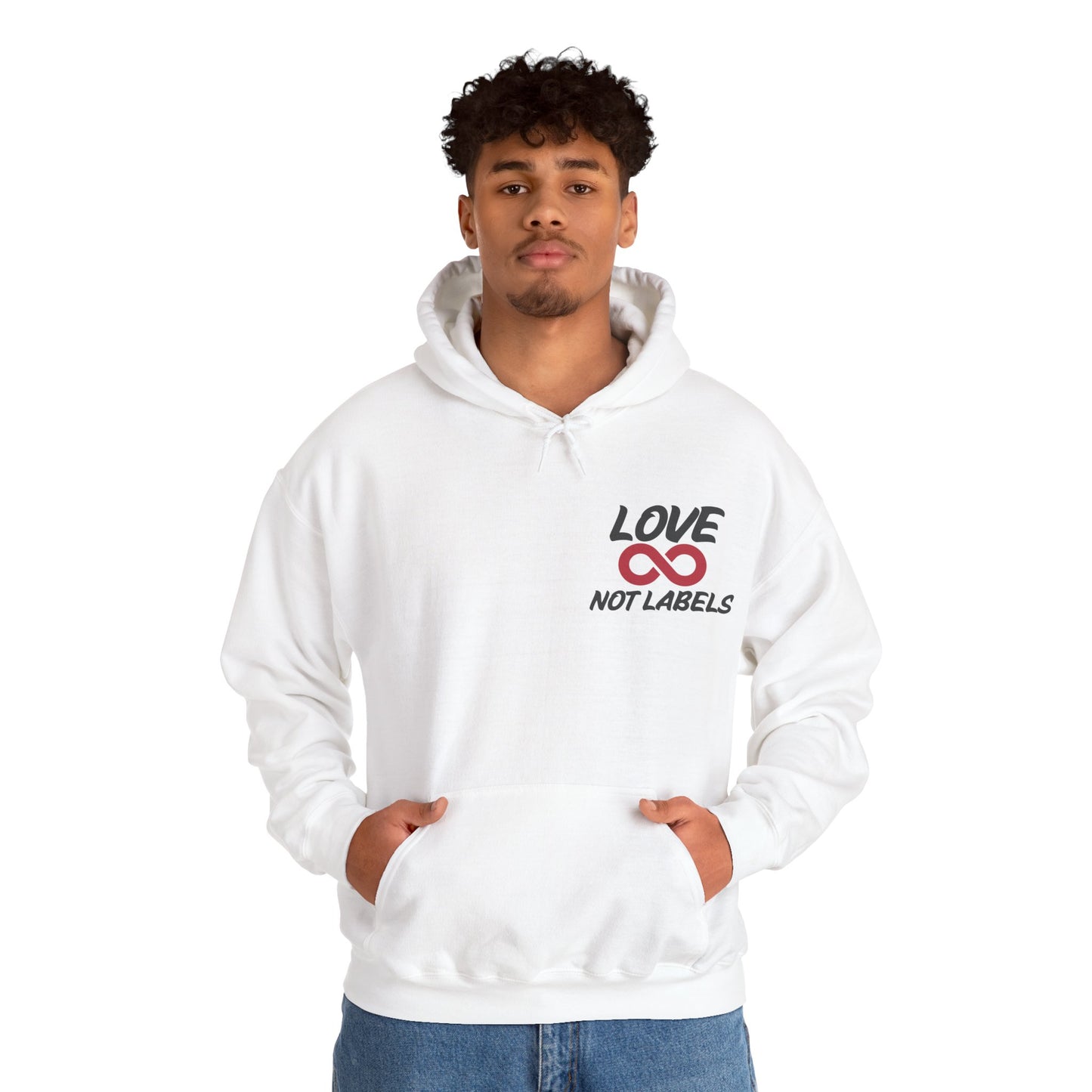 Love, Not Labels - Augility Collective Hoodie