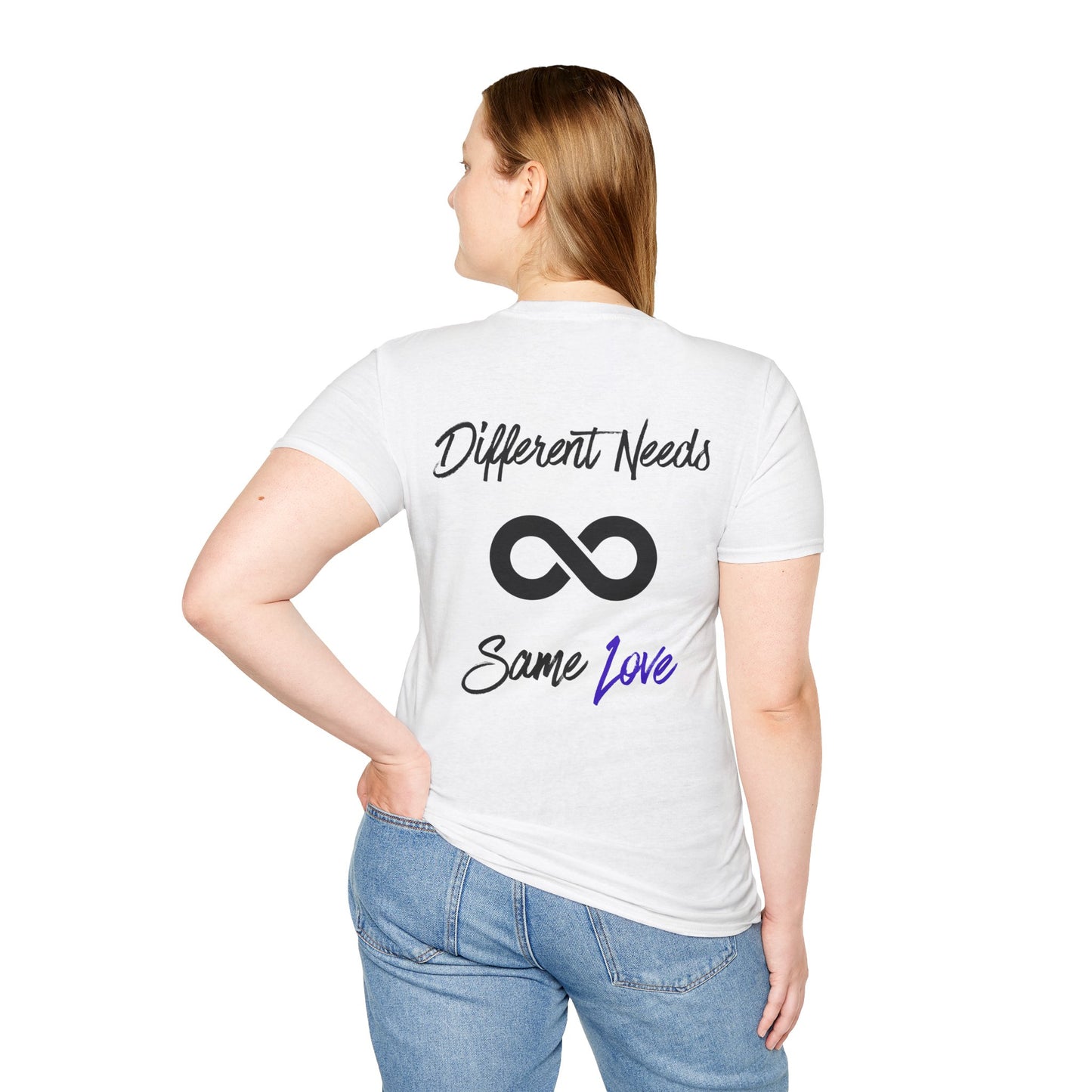 Different Needs, Same Love - Augility Collective T-shirt - Various Colours