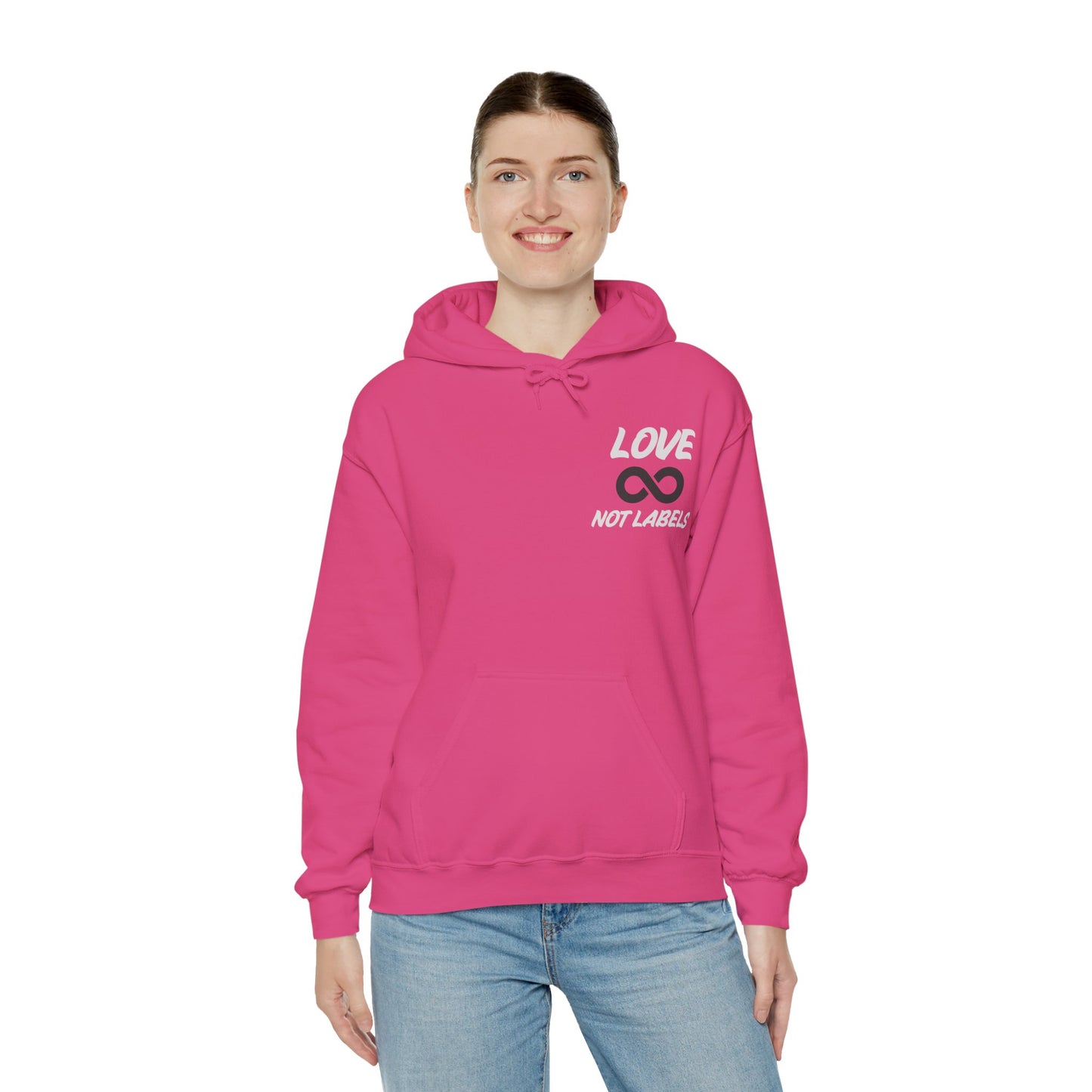 Love, Not Labels - Augility Collective Hoodie