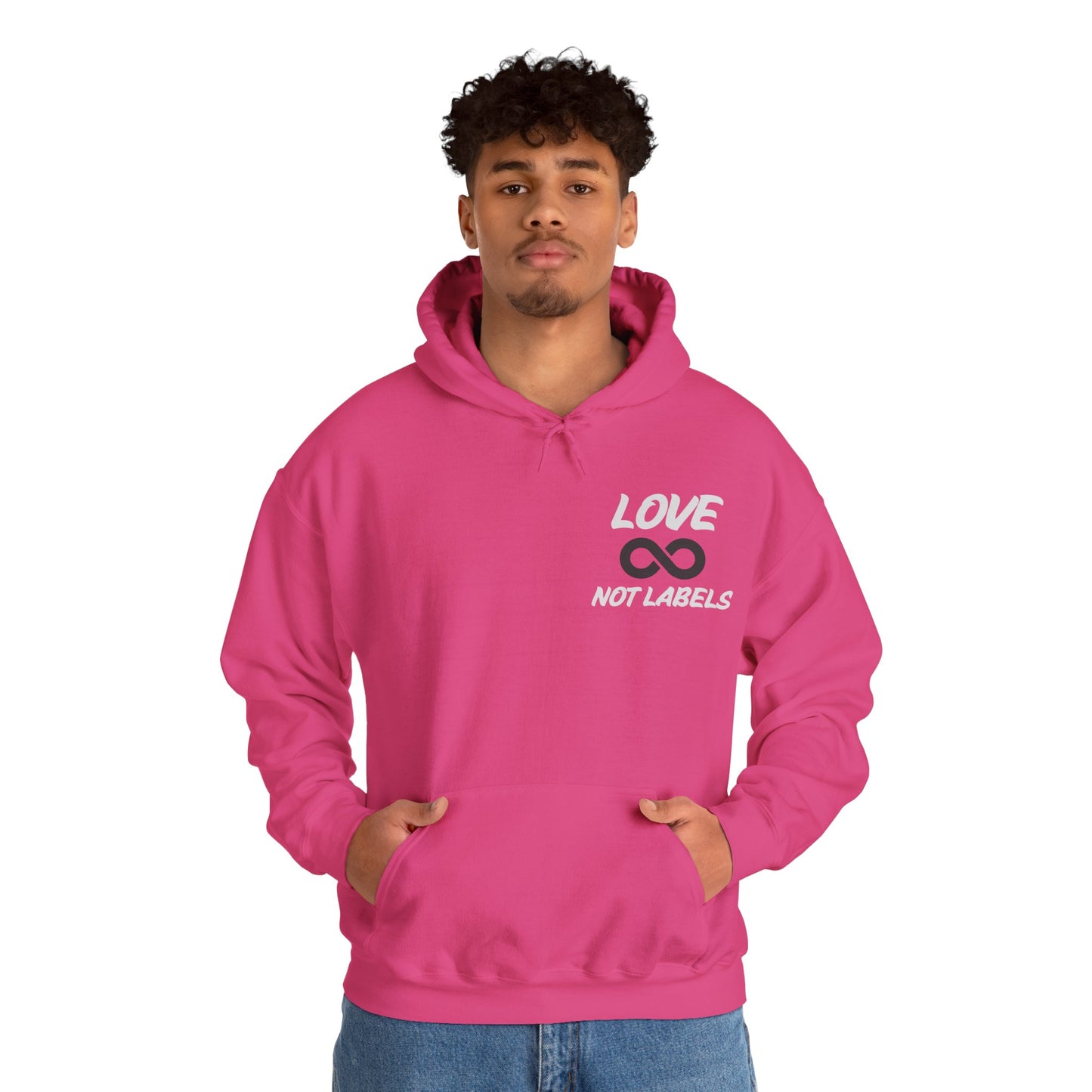 Love, Not Labels - Augility Collective Hoodie