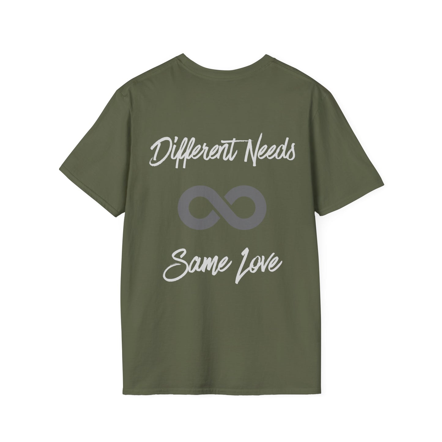 Different Needs, Same Love - Augility Collective T-shirt - Various Colours