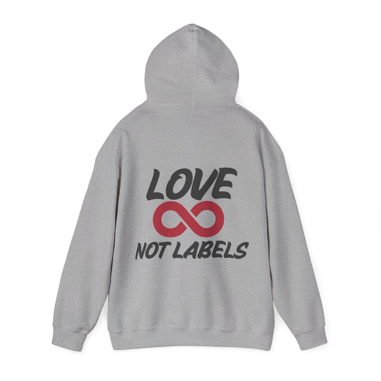 Love, Not Labels - Augility Collective Hoodie