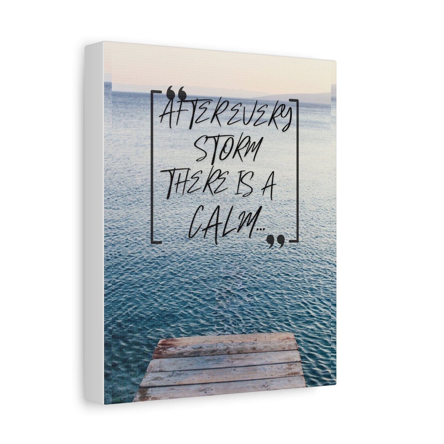 Calm After Storm Canvas Wall Print - Great for Gifting