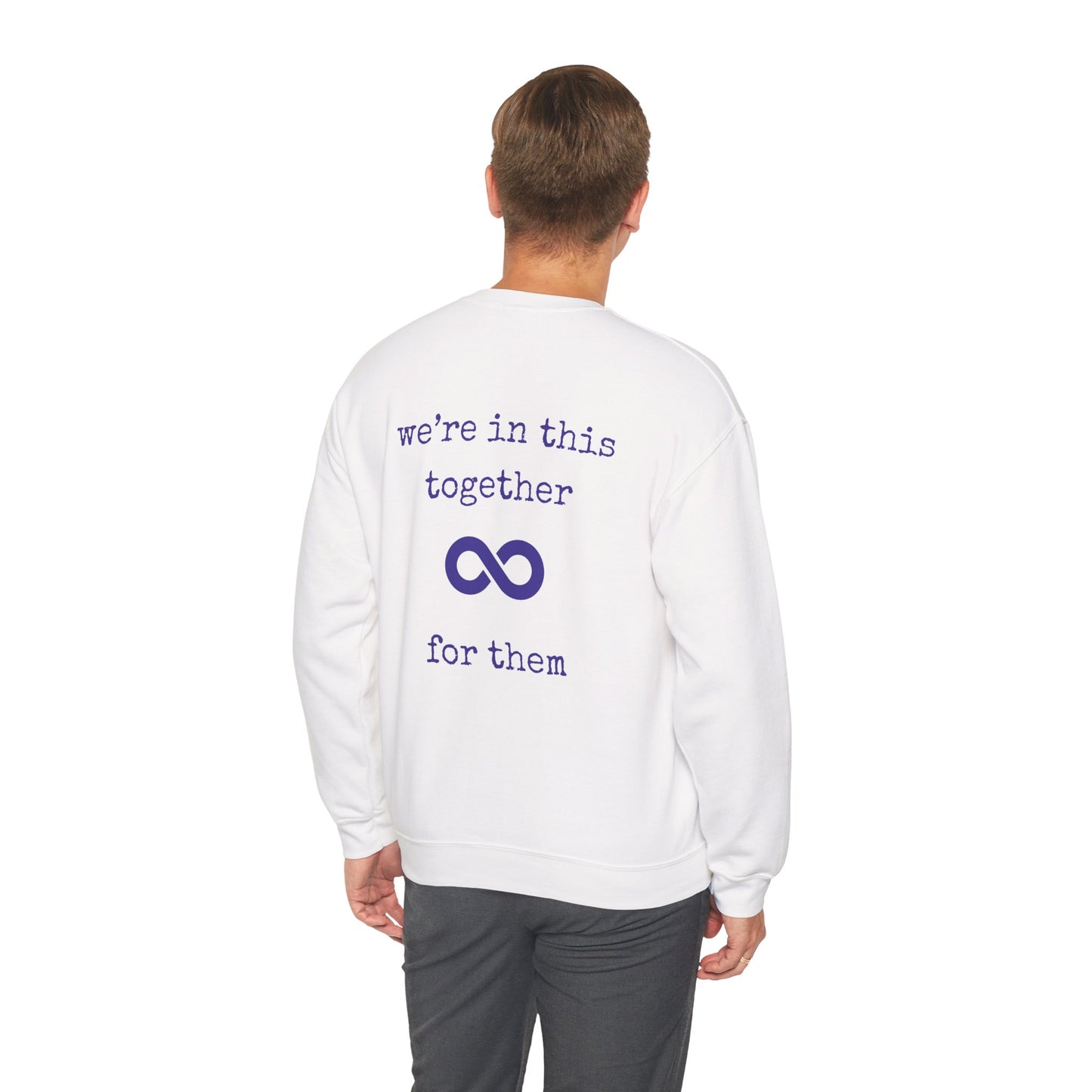 Augility Collective Sweatshirt - Special Edition - ND Purple & White